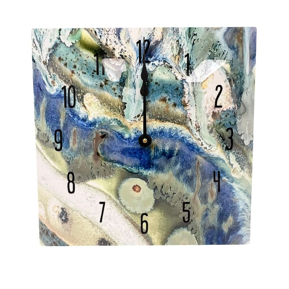 Piece Of‎ Art Wall Clock Decoration Living Room 12x12 Babbling Brook - 520